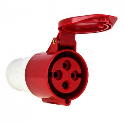 Розетка кабельная 4x32A IP44 PPS-224 переносная